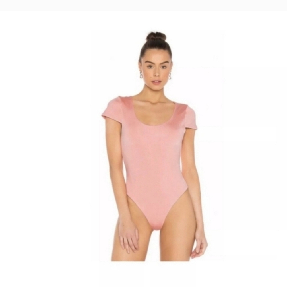 Alice + Olivia Jenara Cap Sleeve Bodysuit Size Small NWT - Picture 7 of 13
